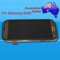 Samsung Galaxy S3 i9300 LCD and touch screen assembly with frame [Grey]
